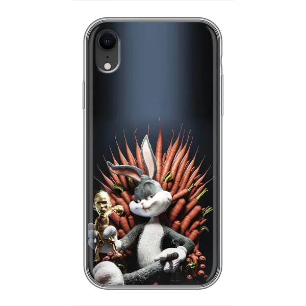 Чехол с принтом «Король Кролик» для iPhone Xr