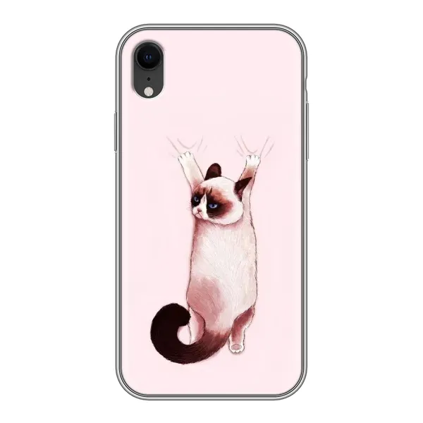 Чехол с принтом «Котик падает» для iPhone Xr Чехол с принтом «Котик падает» для iPhone Xr