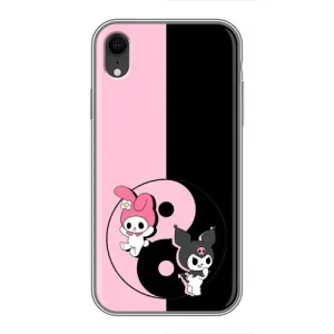 Чехол с кроликом Куроми на iPhone Xr (Куроми Инь Янь)