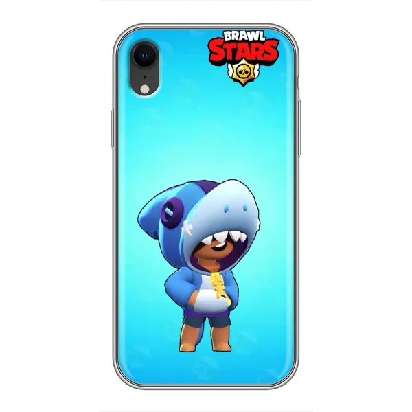 Чехол с принтом «Леон акула» для iPhone Xr
