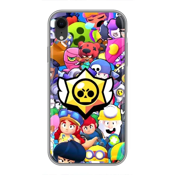 Чехол с принтом «Лого Brawl Stars» для iPhone Xr
