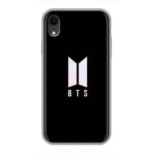 Чехлы BTS для iPhone Xr (AlphaPrint) (Лого BTS)