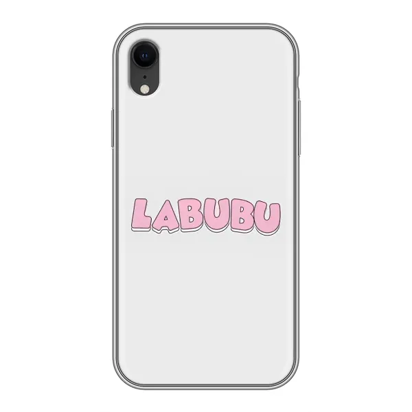 Чохол з принтом «Лого Лабубу» для iPhone Xr Чохол з принтом «Лого Лабубу» для iPhone Xr