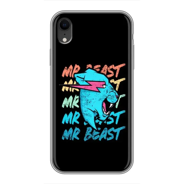 Чехол с принтом «logo Mr beast» для iPhone Xr