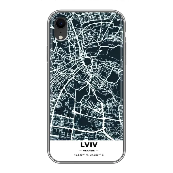 Чехол с принтом «Львов» для iPhone Xr