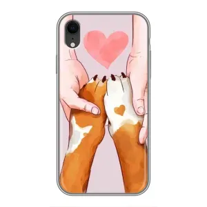 Чехлы с собаками для iPhone Xr (VPrint) (Любовь к собакам)