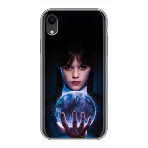 Чехол с дизайном Венздей 2 на iPhone Xr (Магическая сфера Уэнздей)