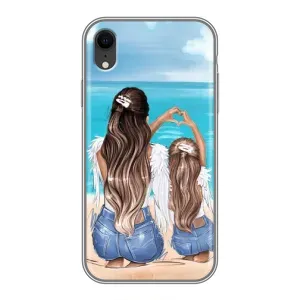Чохол з друком для iPhone Xr - (Мама з дитинкою) (AlphaPrint)