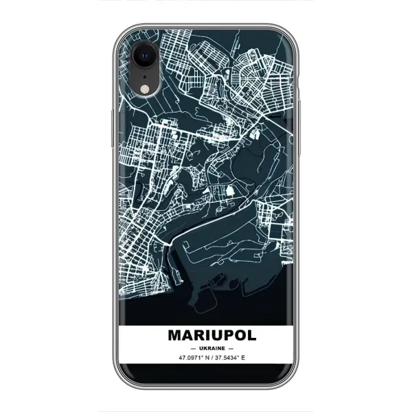Чехол с принтом «Мариуполь» для iPhone Xr