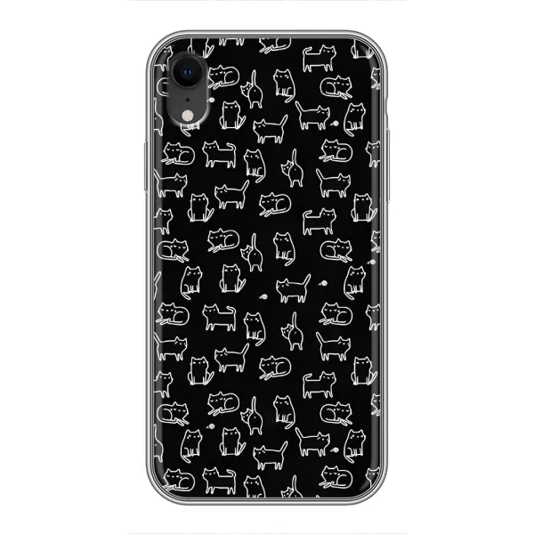 Чехол с принтом «Меленькие котики» для iPhone Xr