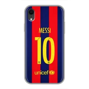 Чехлы Месси для iPhone Xr (AlphaPrint) (Messi Barca 10)