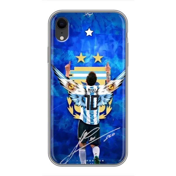 Чехол с принтом «Месси сборная» для iPhone Xr
