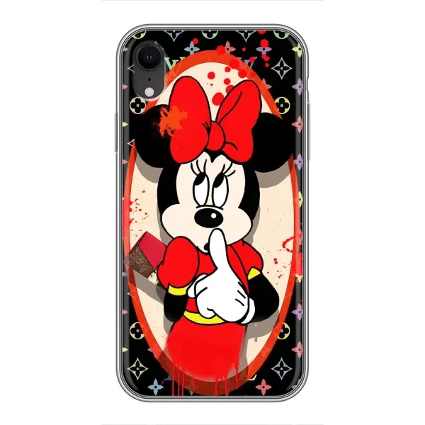 Чехол с принтом «Минни Маус ЛВ» для iPhone Xr