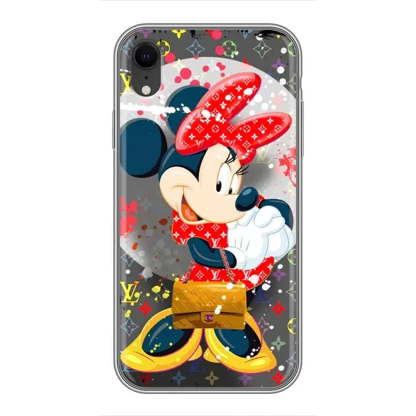 Чехол с принтом «Minni с бантиком» для iPhone Xr