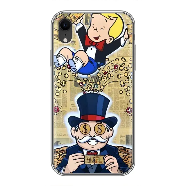Чехол с принтом «Монополия Мен» для iPhone Xr