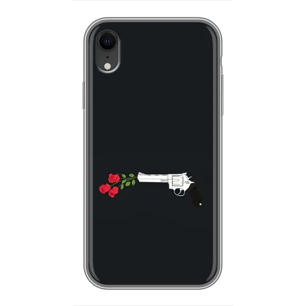 Чехол с принтом «Неожиданные цветы» для iPhone Xr