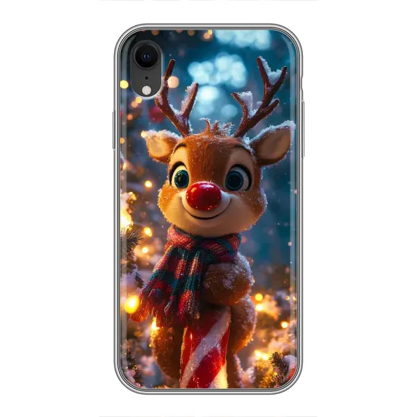 Чехол с принтом «Олень с шарфом» для iPhone Xr Чехол с принтом «Олень с шарфом» для iPhone Xr