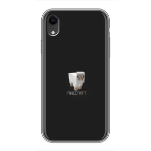 Чехол Майнкрафт на iPhone Xr (AlphaPrint) Minecraft (Овечка Майнкрафт)