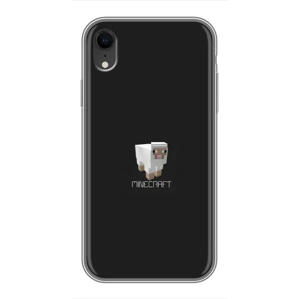Чехол с принтом «Овечка Майнкрафт» для iPhone Xr