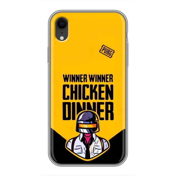 Чехол с принтом «Pubg шлем» для iPhone Xr