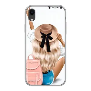 Чехол с печатью для iPhone Xr - (Мода) (AlphaPrint) (Путешествие)