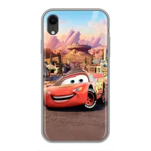 Силиконовый чехол Маквин для iPhone Xr (Радиаторный Спрингс Маквин)
