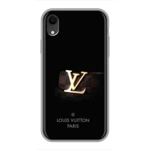 Чехлы Луи Витон для iPhone Xr (AlphaPrint - LOUIS VUITTON) (ремешок LV)