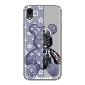 Крутые Чехлы Луи Виттон для iPhone Xr (AlphaPrint) (Робот Мишка)