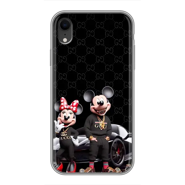 Чехол с принтом «Семья Маусов» для iPhone Xr