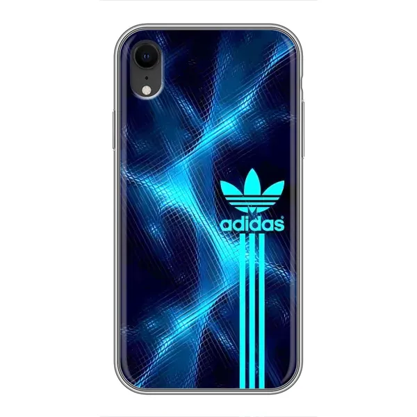 Чохол з принтом «Синій Адідас» для iPhone Xr