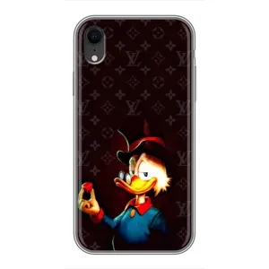 Чехлы для iPhone Xr - Скрудж МакДак Louis Vuitton (PREMIUMPrint) (Скрудж с бриллиантом)