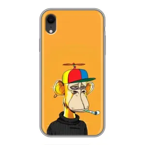 Чохли з Мавпами NFT для iPhone Xr (AlphaPrint) (Нудна мавпа NFT)
