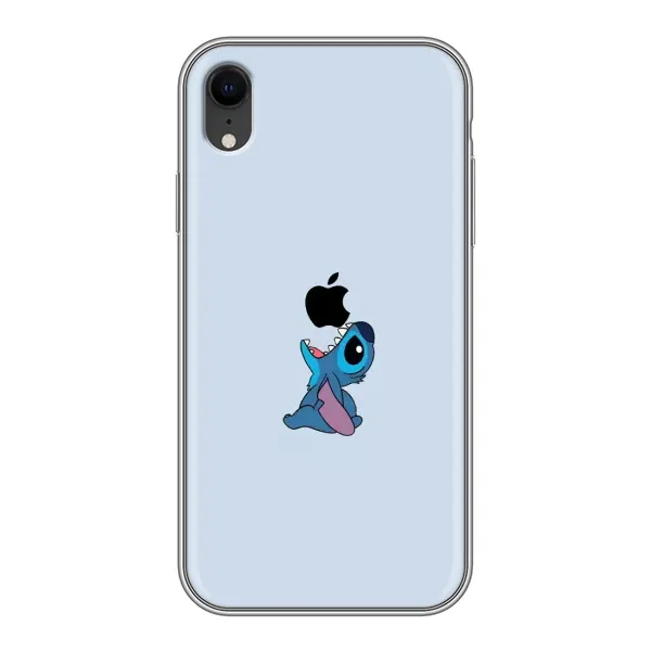 Чехол с принтом «Stitch apple» для iPhone Xr