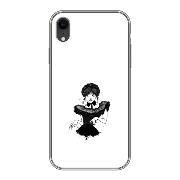 Чехол с принтом «танец Уэнздей» для iPhone Xr