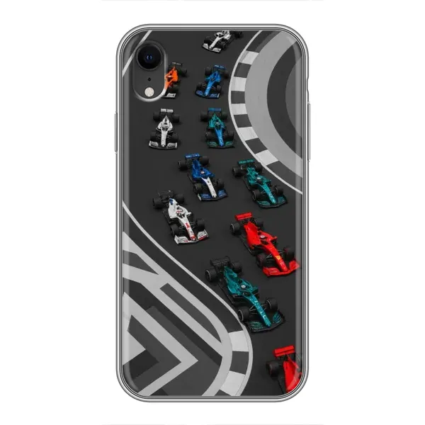 Чехол с принтом «Трасса Ф1» для iPhone Xr