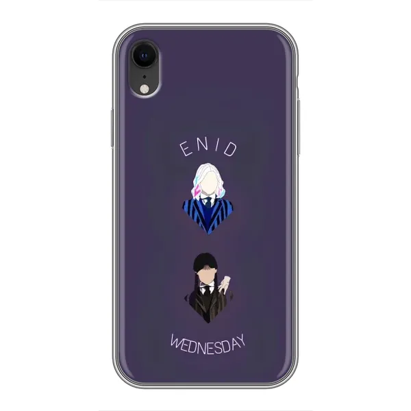 Чехол с принтом «Уэнздей и подруга» для iPhone Xr