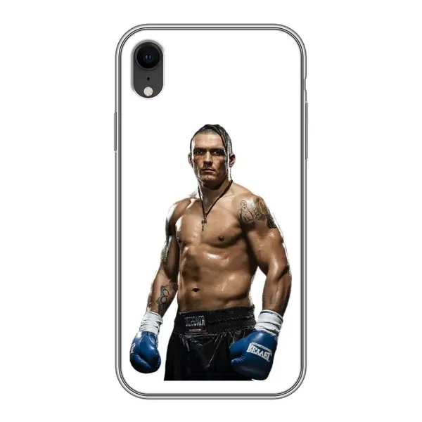 Чехол с принтом «Усик на белом» для iPhone Xr