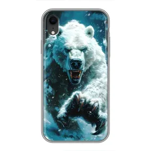 Чехол с картинкой «Хищники» для iPhone Xr (Полярный медведь)