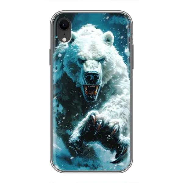 Чехол с принтом «Полярный медведь» для iPhone Xr