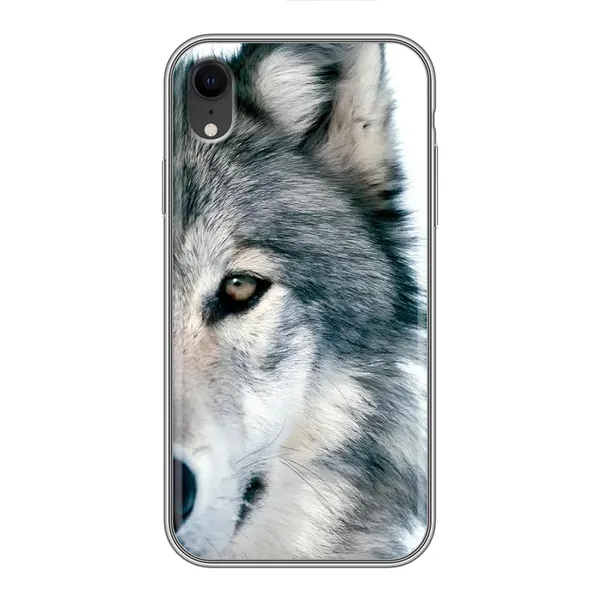 Чехол с принтом «Волк» для iPhone Xr