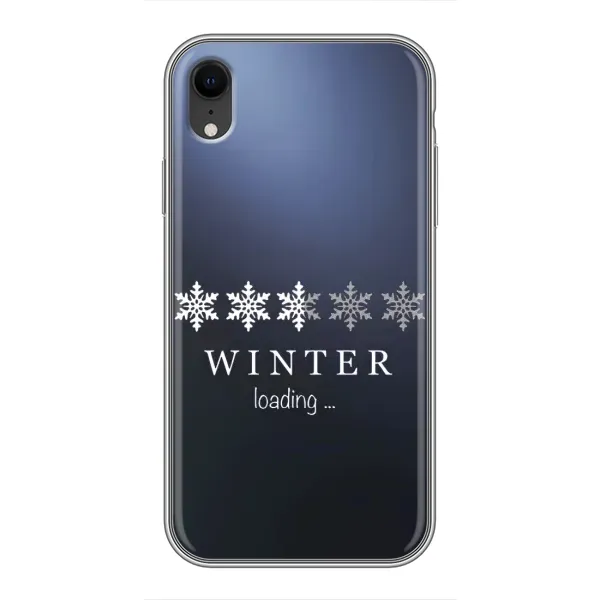 Чохол з принтом «Winter loading» для iPhone Xr Чохол з принтом «Winter loading» для iPhone Xr