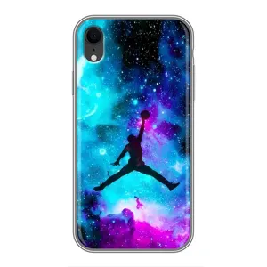 Чохли для iPhone Xr - з картинкою JORDAN (AlphaPrint) (Яскравий Джордан)
