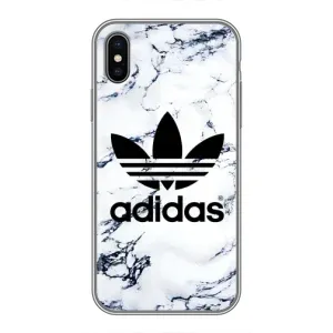 Чехлы Адидас для iPhone Xs Max (AlphaPrint) (Адидас на мраморе)