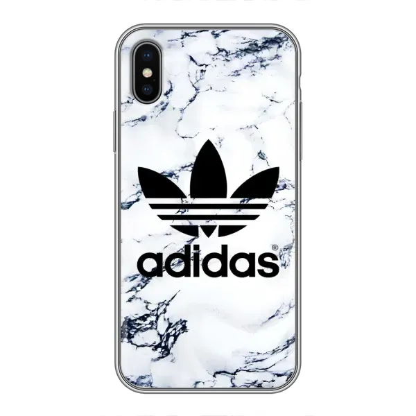 Чохол з принтом «Адідас на мраморі» для iPhone Xs Max Чохол з принтом «Адідас на мраморі» для iPhone Xs Max
