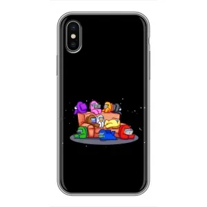 Чехол Амонг Ас для iPhone Xs Max (AlphaPrint) (Амонг-ас)