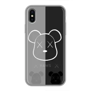 Чохли для iPhone Xs Max - Bearbrick Louis Vuitton (PREMIUMPrint) (БеарБрік очі)
