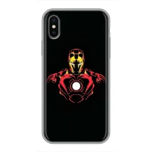 Чохли з героями Марвел iPhone Xs Max (VPrint) (Залізна людина)