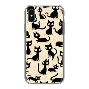 Чехол с рисунком кот на iPhone Xs Max