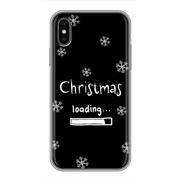 Чохол з принтом «Christmas loading» для iPhone Xs Max