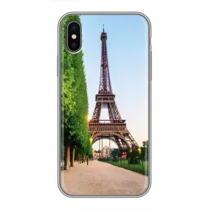 Чехол Эйфелева Башня для iPhone Xs Max - (AlphaPrint) (Дорога в Париж)